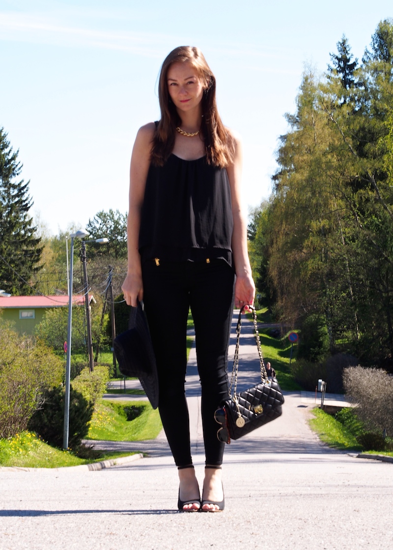 päivän asu, todays outfit, outfit, todays, style, fashion blogger, black outfit, black, 