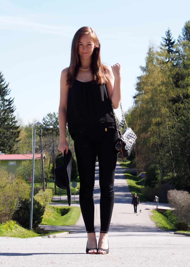 päivän asu, todays outfit, outfit, todays, style, fashion blogger, black outfit, black, 