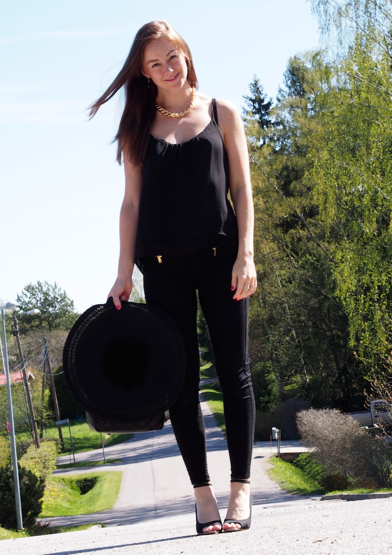 päivän asu, todays outfit, outfit, todays, style, fashion blogger, black outfit, black, 